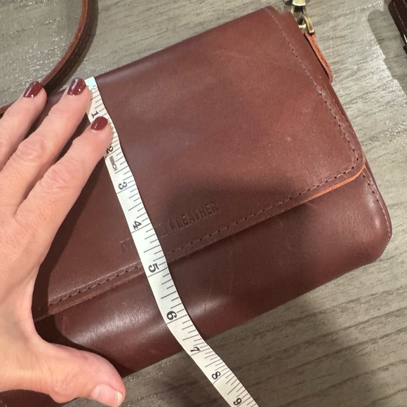 PLG Cognac Medium Metro Crossbody - Picture 10 of 11